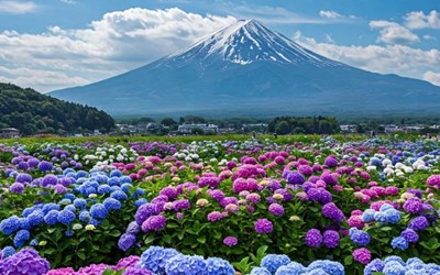 HOA CẨM TÚ CẦU VÀ 6 TUYỆT CẢNH MÙA MƯA Ở NHẬT